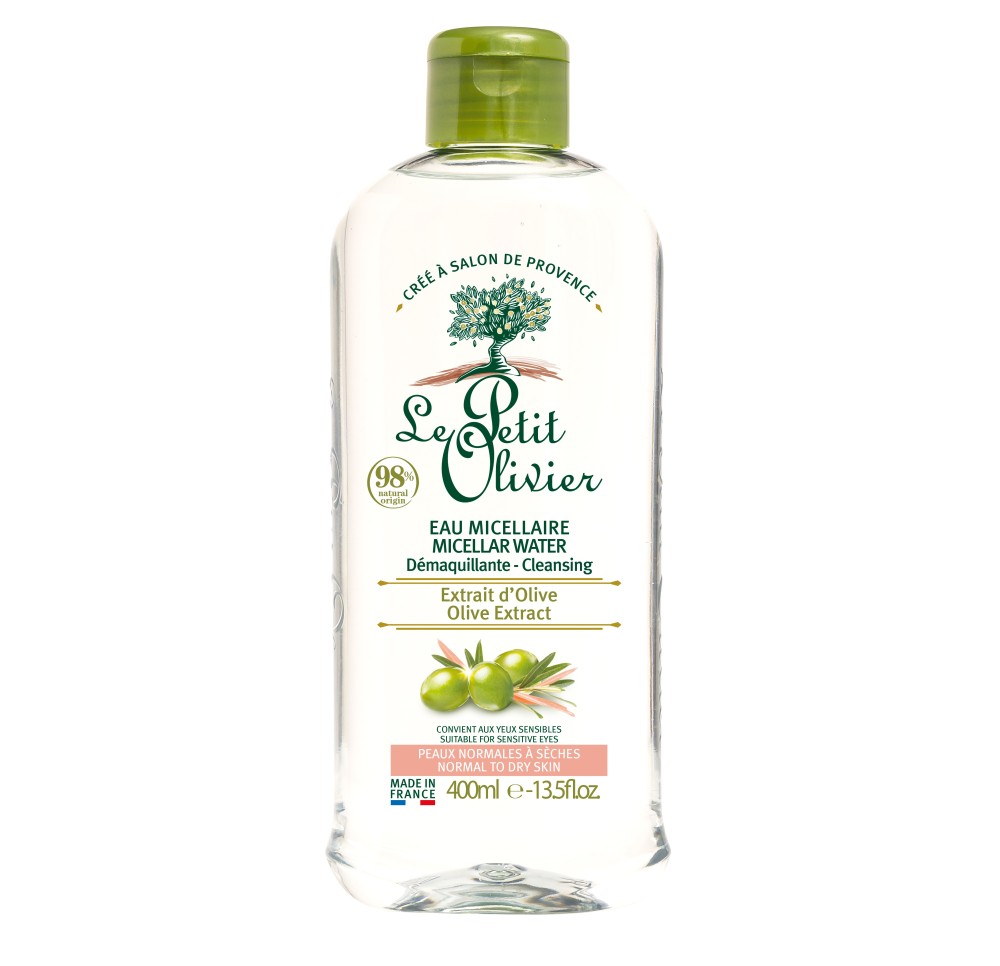 LE PETIT OLIVIER eau micellaire olive 400 ml