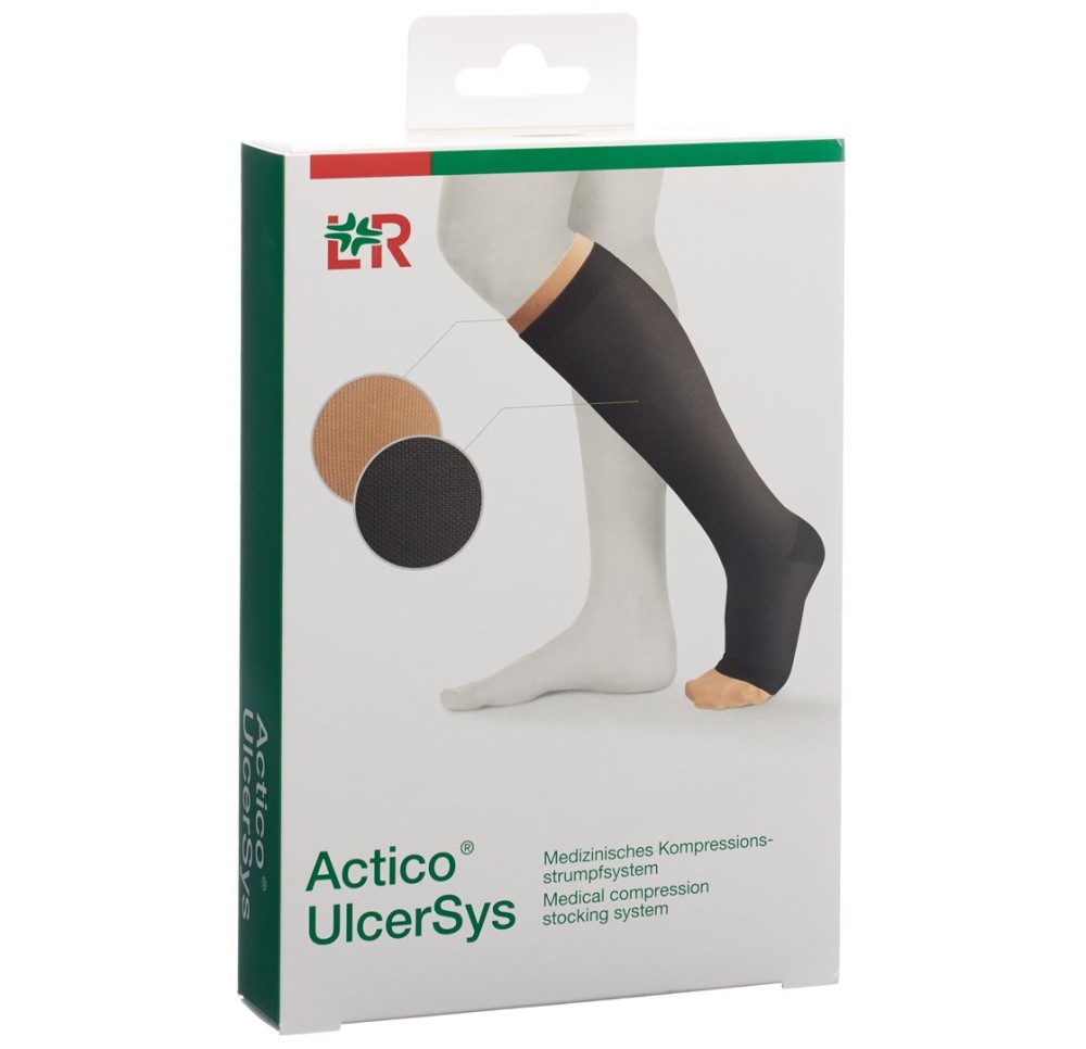ACTICO UlcerSys bas compress L long noir/chair
