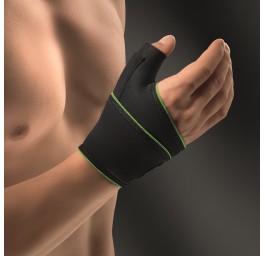 BORT ActiveColor sport pouce S/M gauche noir/vert