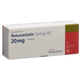 ROSUVASTATINE Spirig HC cpr pell 20 mg 30 pce