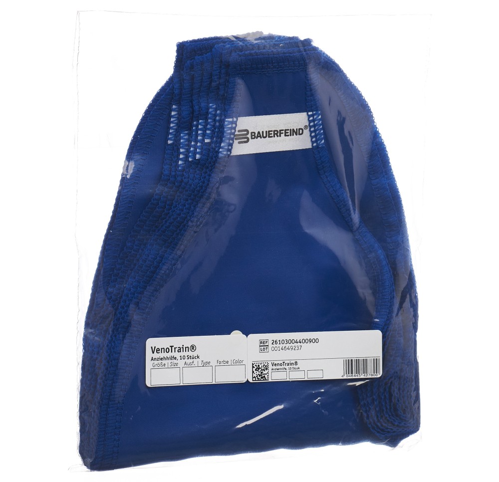 BAUERFEIND VT aide d'enfilage bleu 10 pce