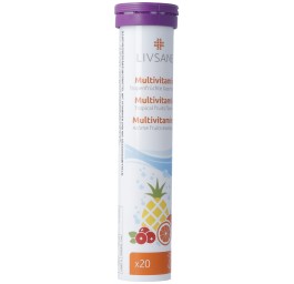 LIVSANE multivitamine arôme fruit exotique 20 pce