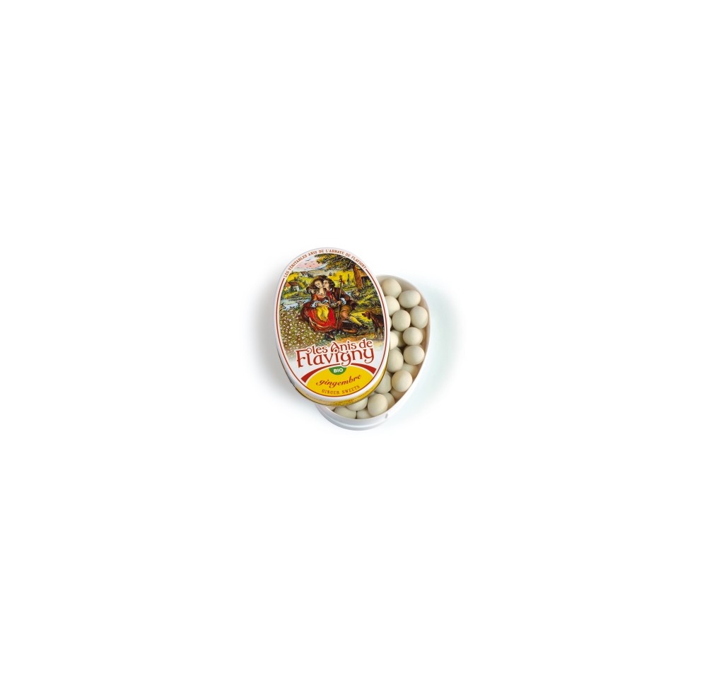 LES ANIS DE FLAVIGNY Bonbons gingembre bio 50 g