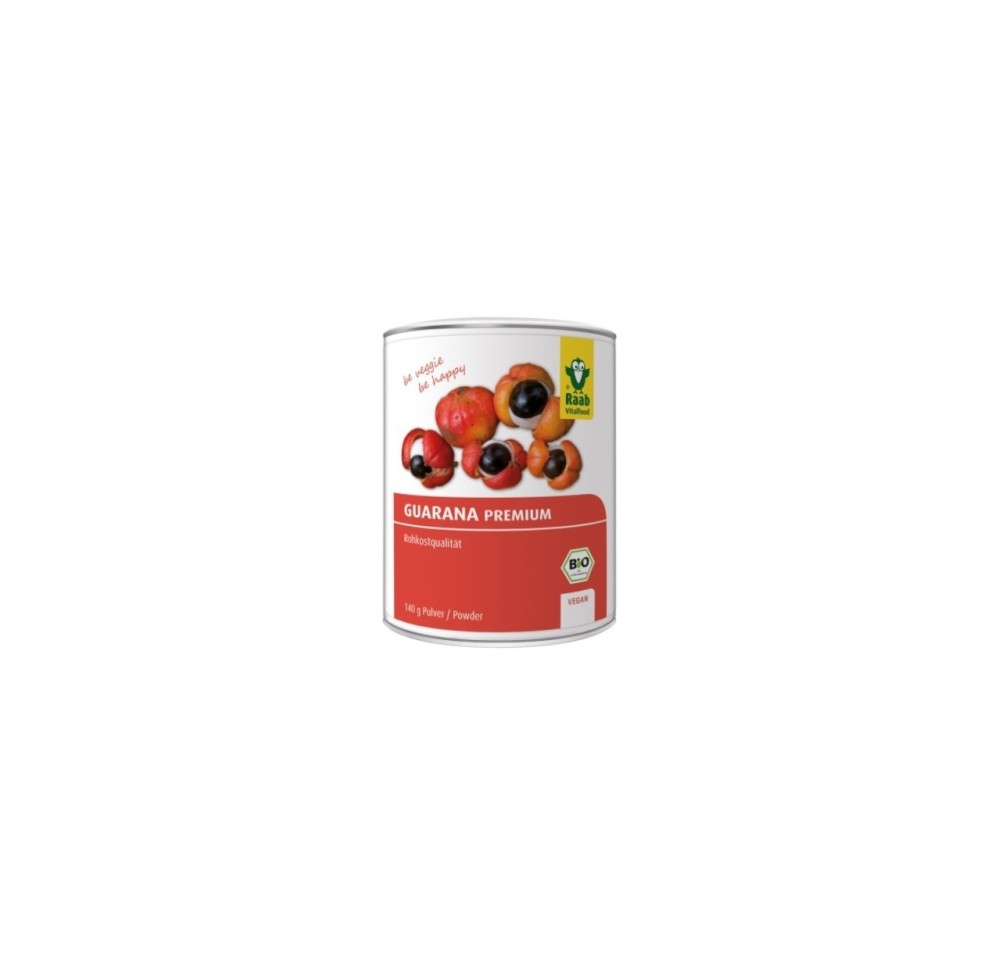 RAAB Guarana prémium pdr bio bte 140 g