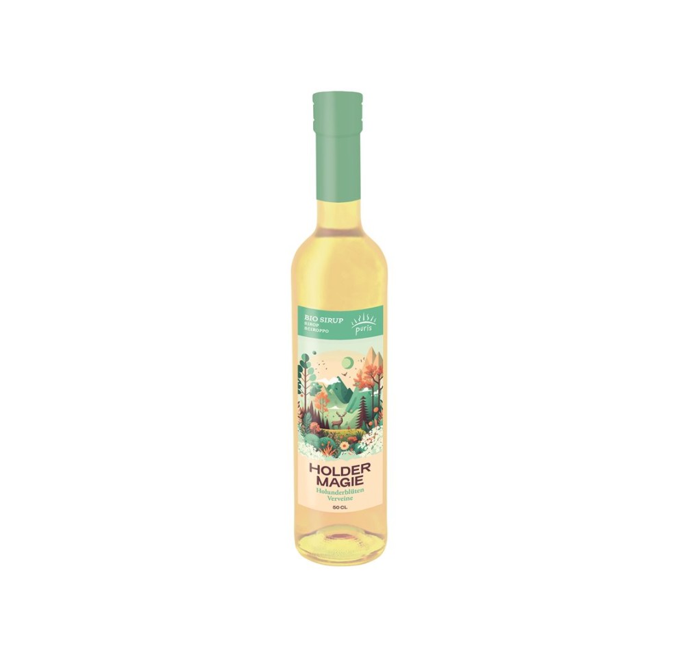 PURIS sirop Zauberland Holdermagie BIO 6 x 50 cl