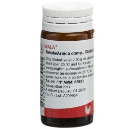WALA betula/arnica comp glob fl 20 g