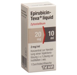 EPIRUBICIN Teva liquid 20 mg/10ml flac