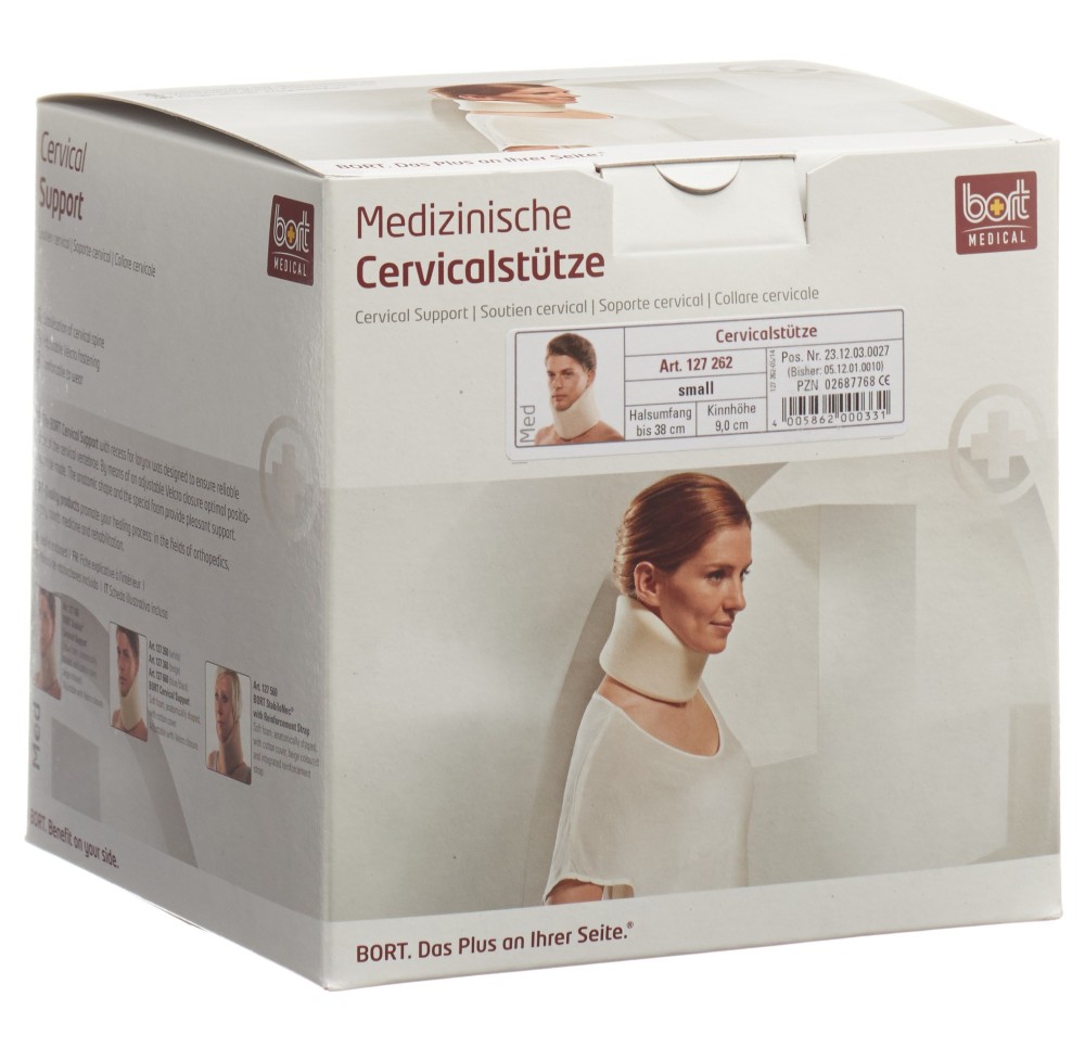 BORT soutien cervical 9cm S blanc
