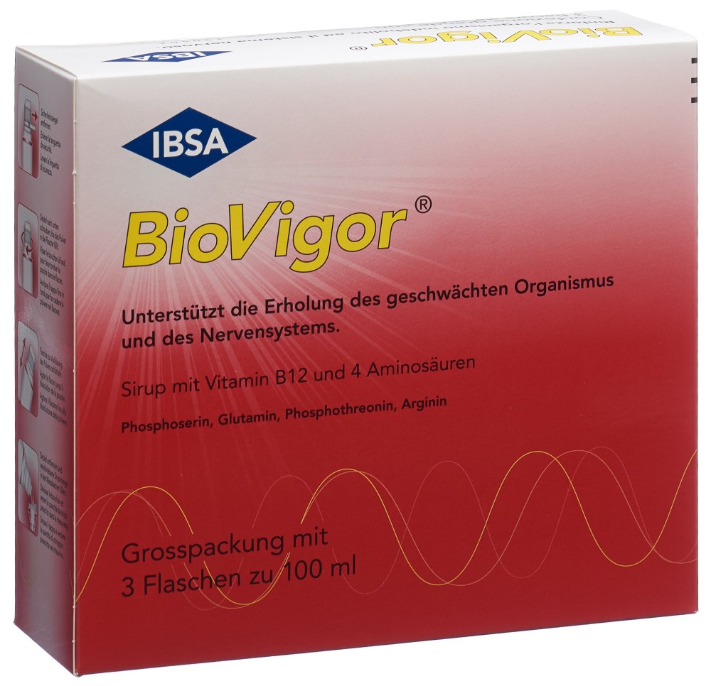 BIOVIGOR sirop 3 fl 100 ml