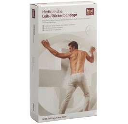 BORT ceinture thorax homme 16cm L -112cm blanc