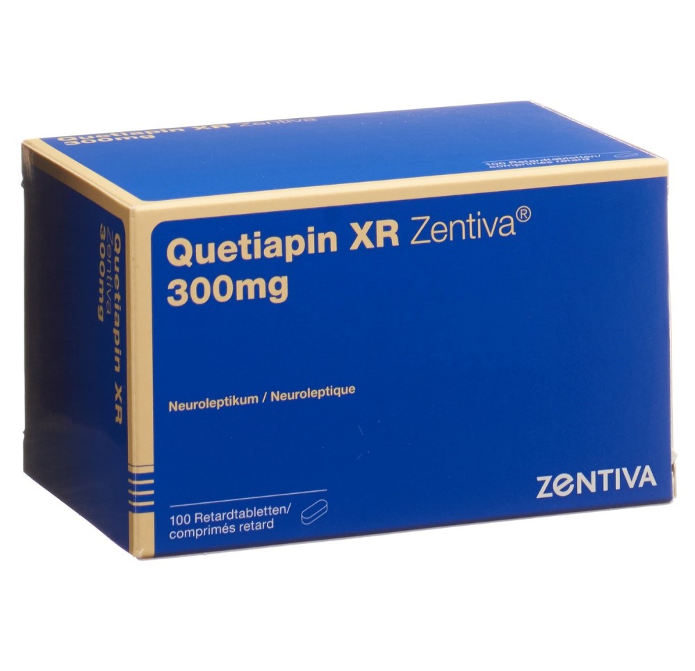 QUETIAPIN XR Zentiva cpr ret 300 mg 100 pce