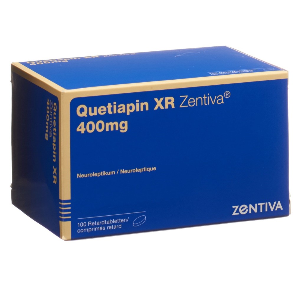 QUETIAPIN XR Zentiva cpr ret 400 mg 100 pce