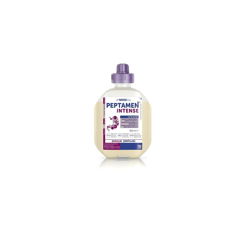 PEPTAMEN Intense neutre 12 SmartFl 500 ml