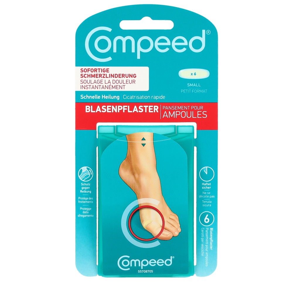 COMPEED pansement ampoules S 6 pce