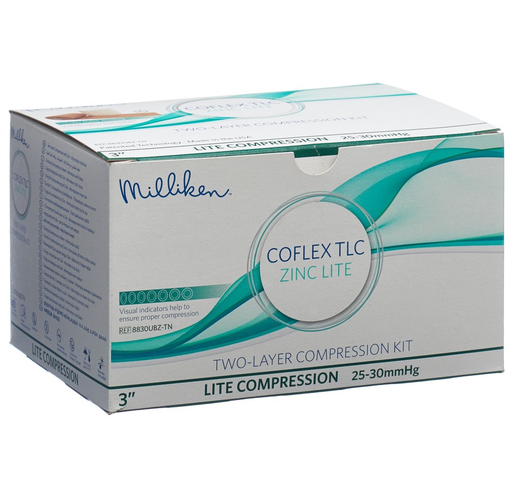 COFLEX kit compress TLC zink lite 7.62cm 25-30mmHG