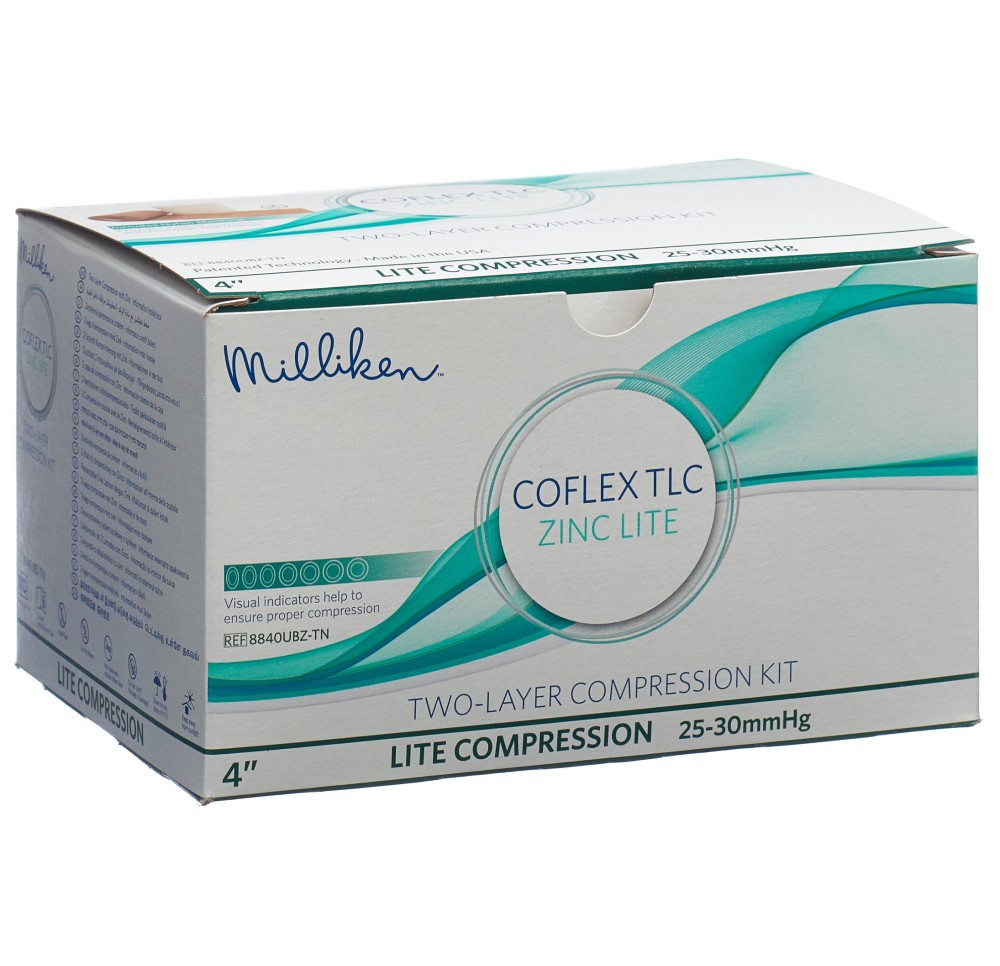COFLEX kit compress TLC zink lite 10cm 25-30mmHG