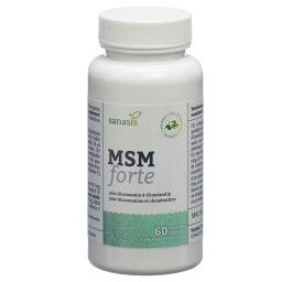 SANASIS MSM Glucosamin&Chondroitin caps bte 60 pce