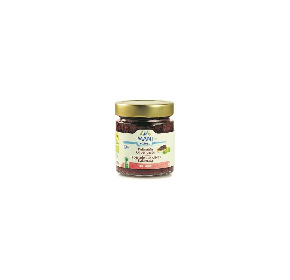 MANI Tapenade aux olives Kalamata bio 180 g