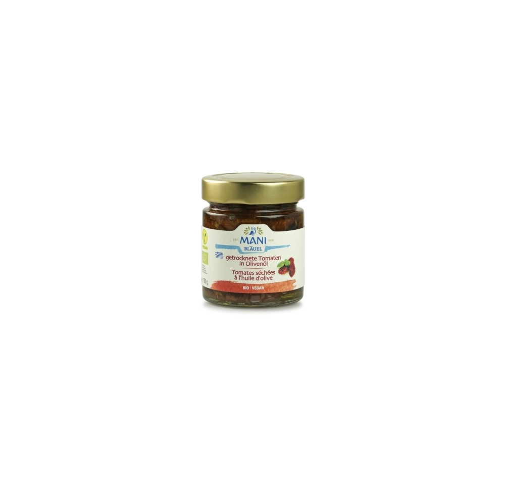 MANI Tomates sechées à l'huile olive bio 180 g