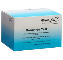 WILLI FOX test de selles norovirus 5 pce