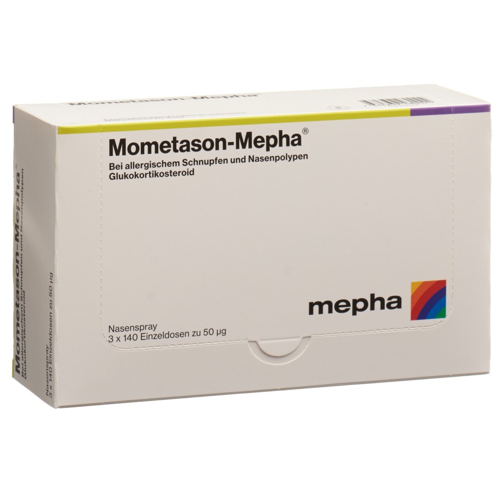 MOMETASON Mepha spray nasal 50 mcg 3 x 140 dos