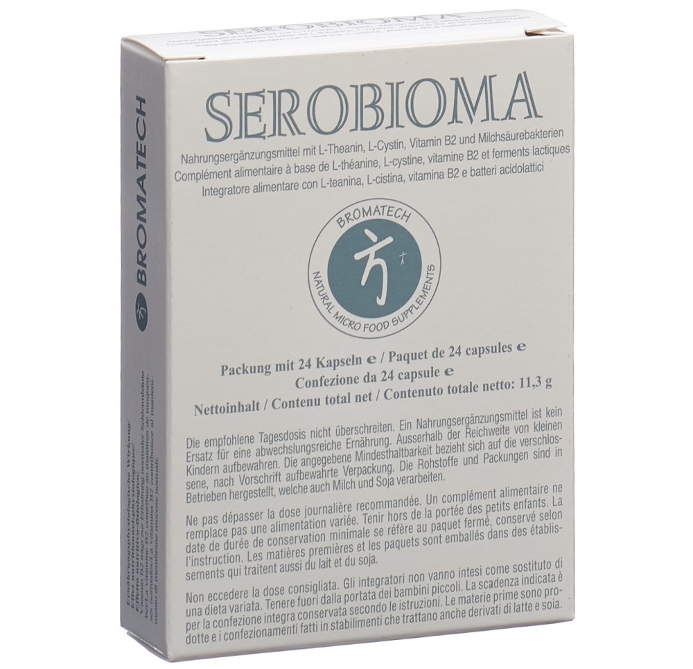 SEROBIOMA BROMATECH caps blist 24 pce