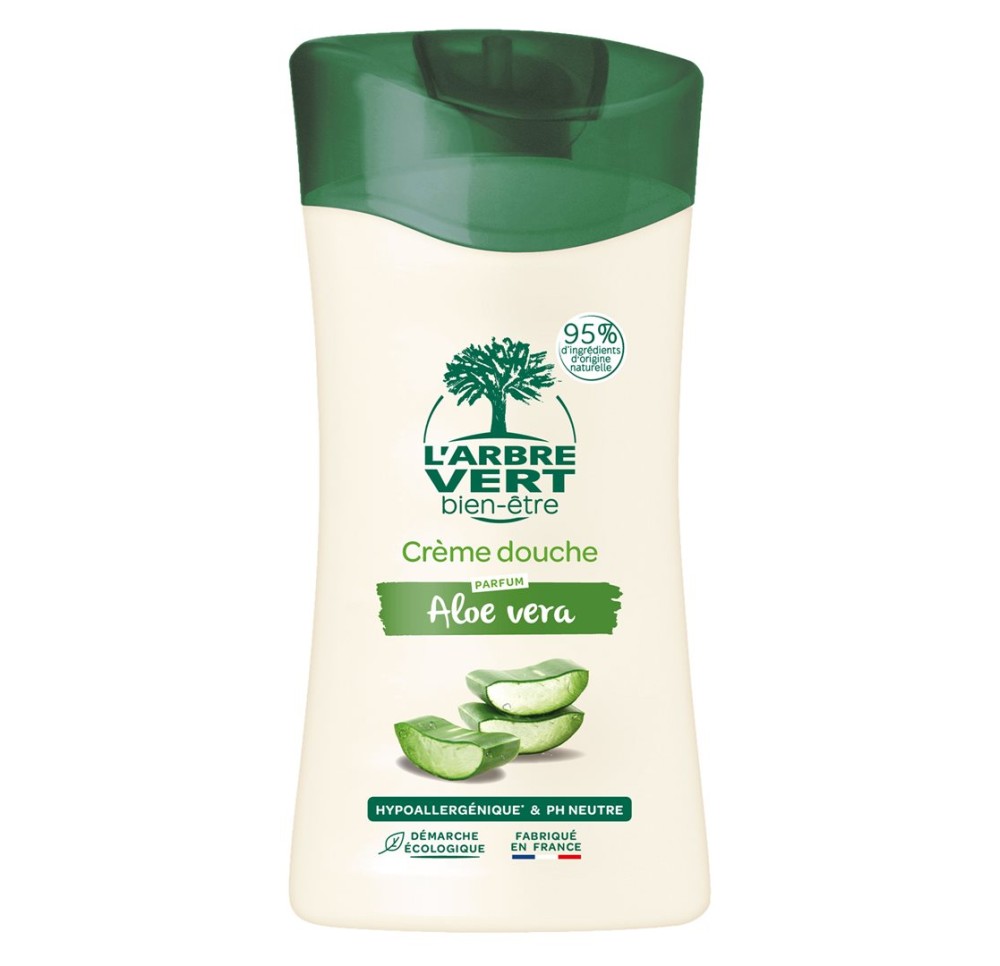 L'ARBRE VERT gel douche éco aloé ver bio fr 250 ml