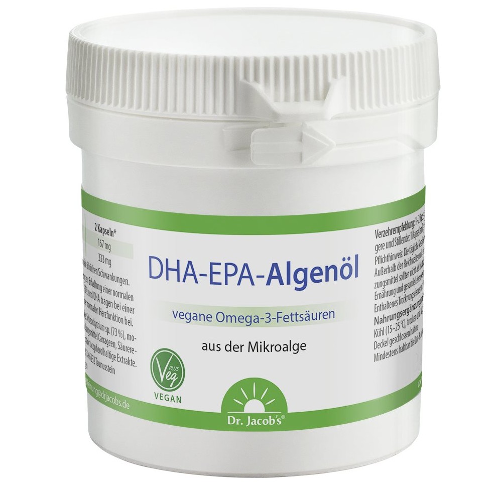 DR. JACOB'S DHA-EPA-Algenöl caps bte 60 pce