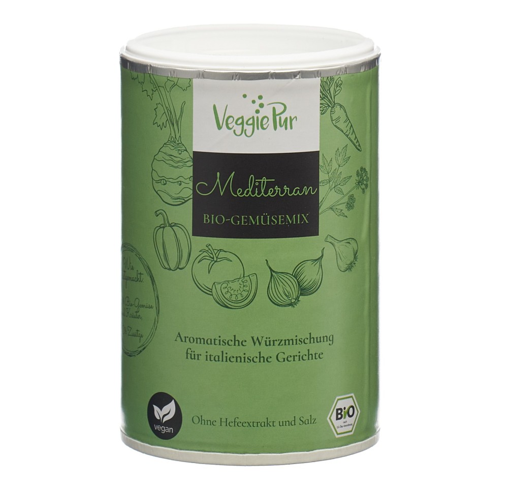 VEGGIEPUR Mélange Légumes MÉDITERRANÉEN 130 g