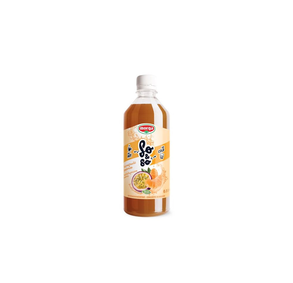 SO&SO Fruit passion-mandarine conc bio fl 5 dl