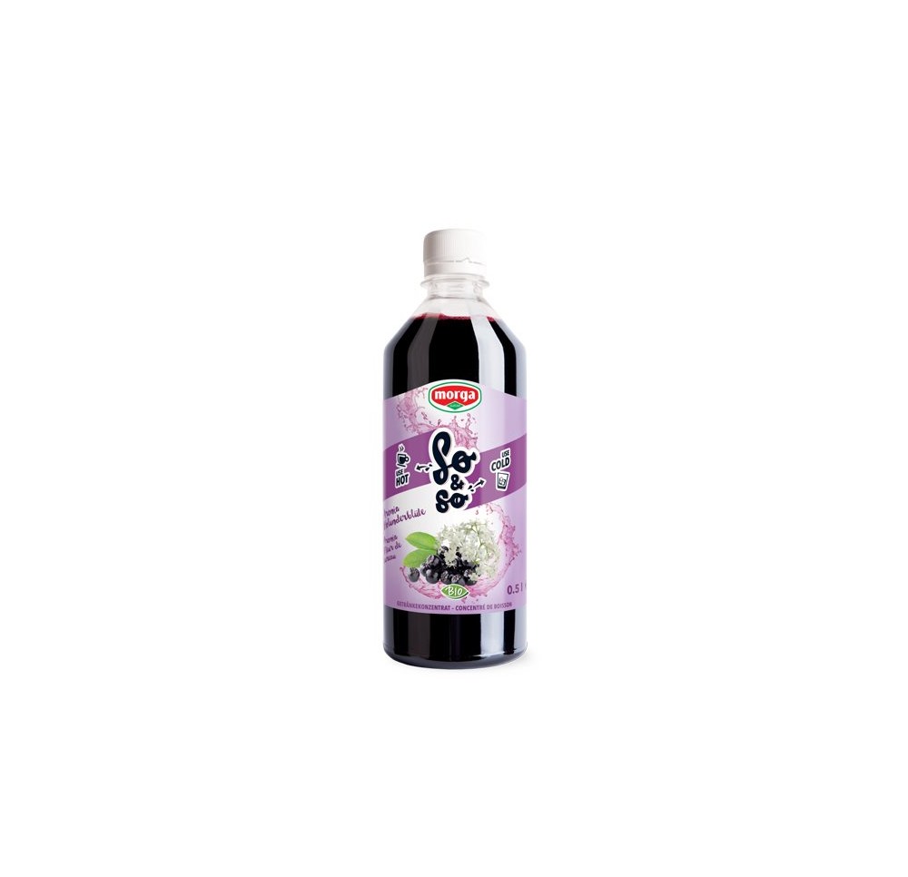 SO&SO Aronia-fleur de sureau conc bio fl 5 dl
