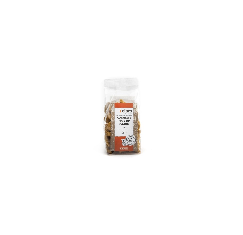 CLARO noix de cajou curry fairtrade bio sach 120 g
