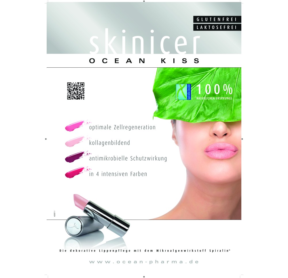 SKINICER Ocean Kiss poster DIN A2