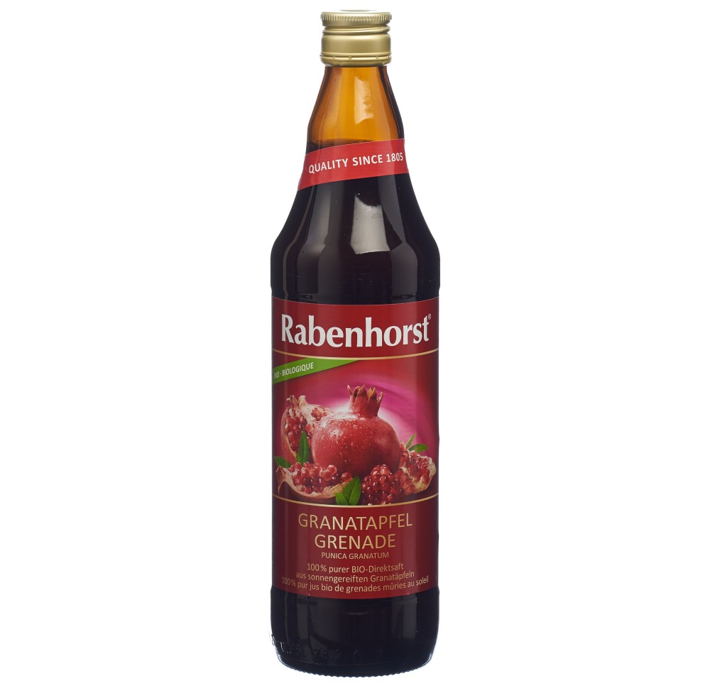 RABENHORST jus de grenade pure bio fl 7.5 dl