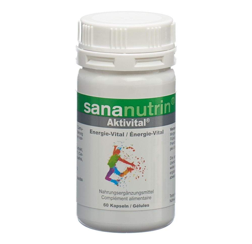 SANANUTRIN Aktivital caps bte 60 pce