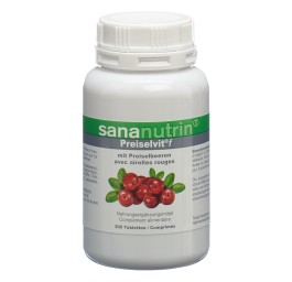 SANANUTRIN Preiselvit f cpr bte 300 pce