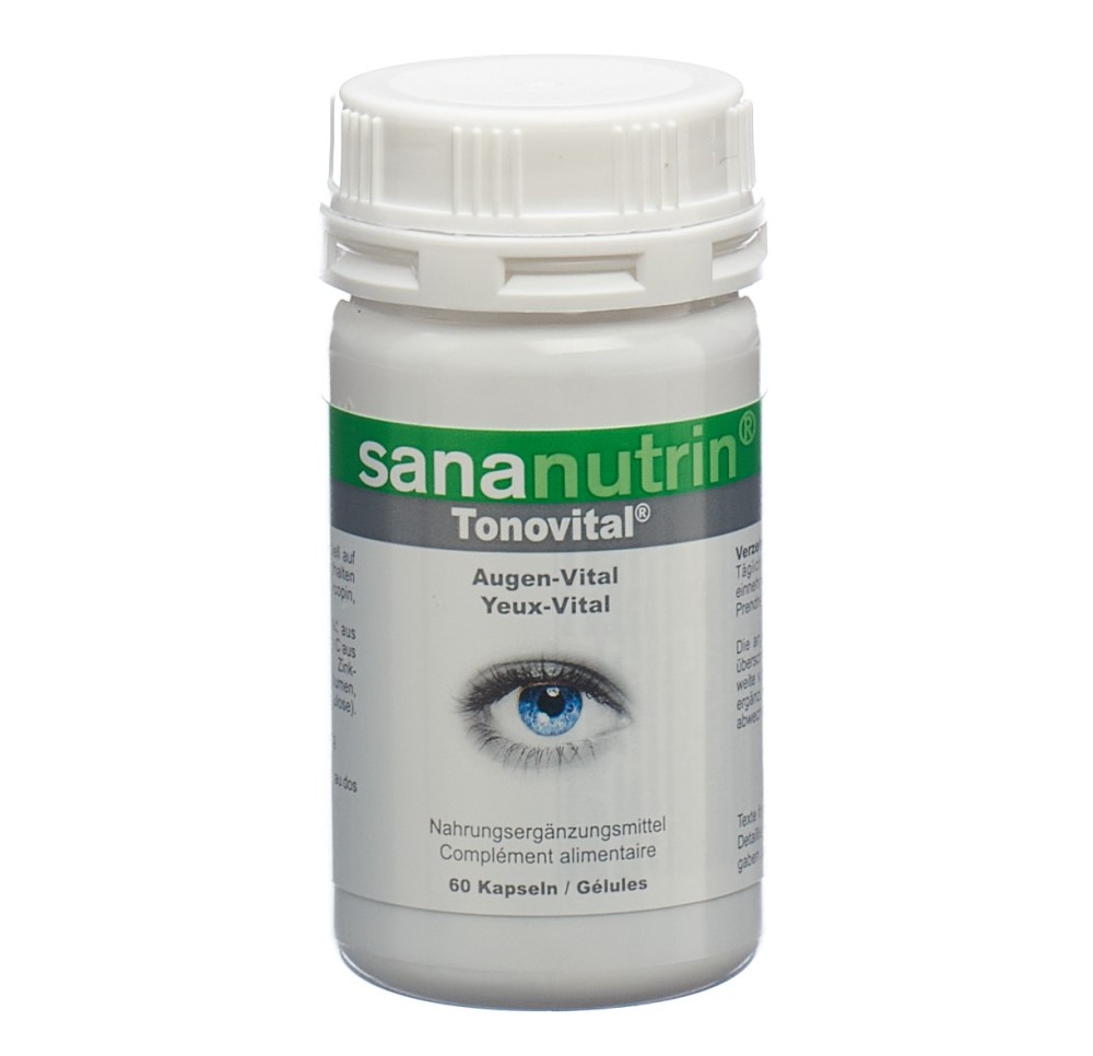 SANANUTRIN Tonovital caps bte 60 pce