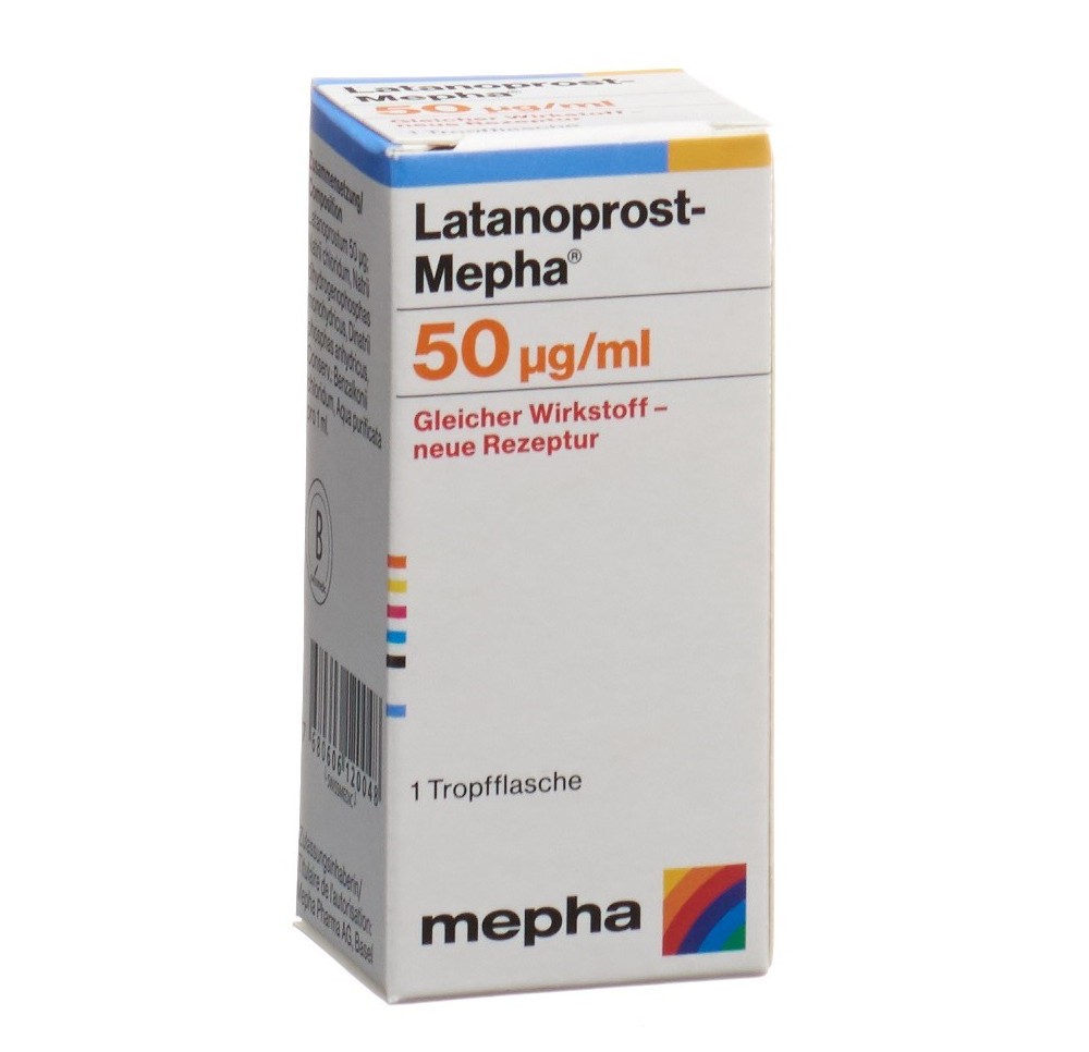 LATANOPROST Mepha gtt opht 50 mcg/ml fl 2.5 ml