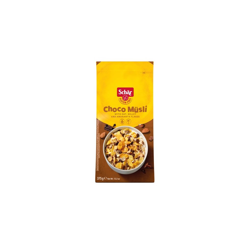 SCHÄR Choco Muesli sans gluten sach 375 g