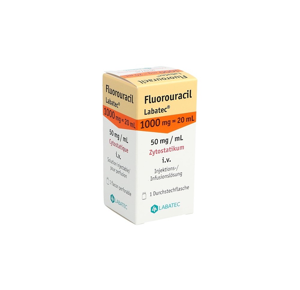 FLUOROURACIL Labatec 1000 mg/20ml flac 20 ml