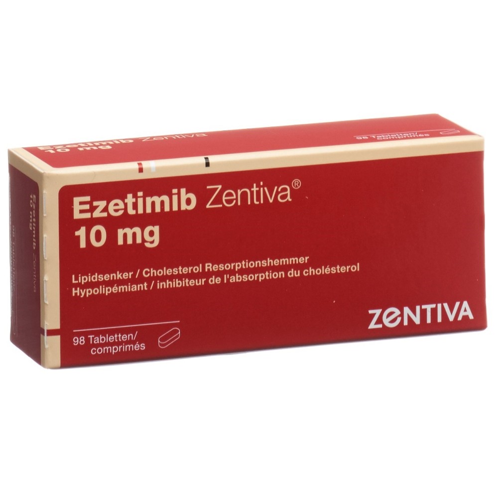 EZETIMIB Zentiva cpr 10 mg 98 pce