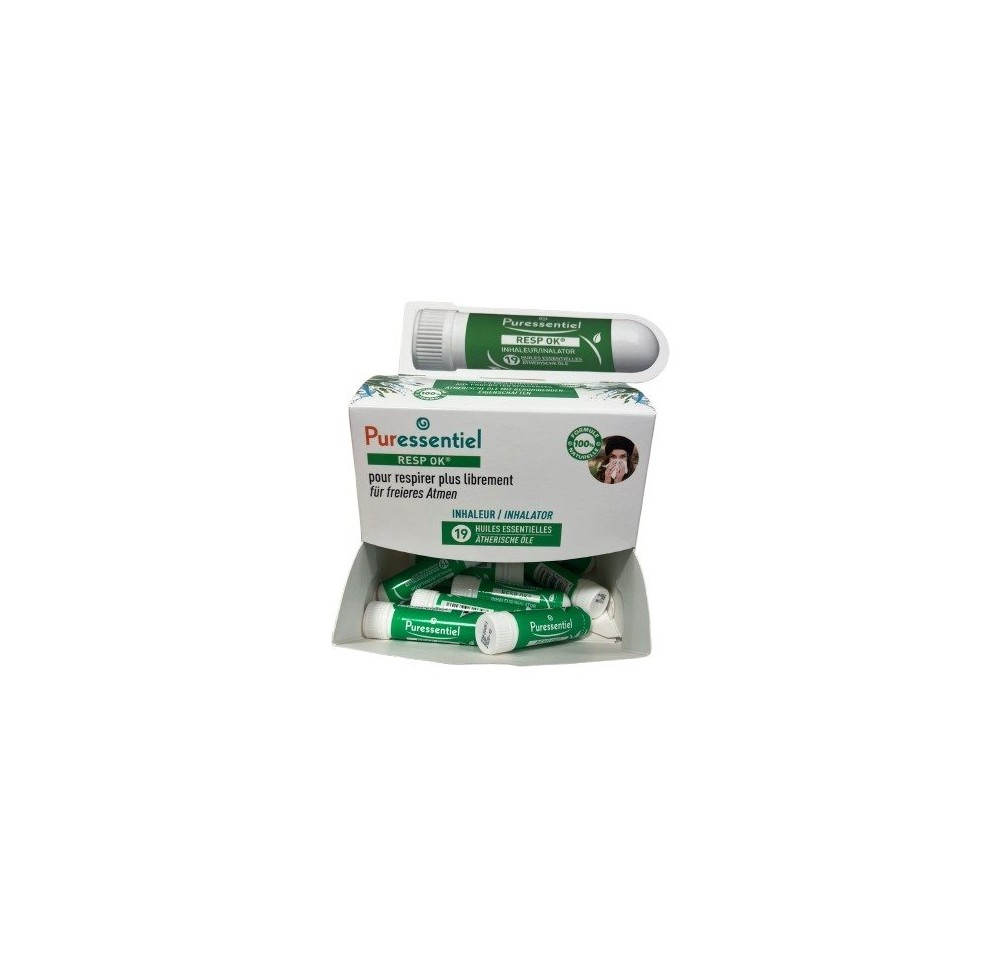 PURESSENTIEL boîte inhaleur respirat 24pce FR/CH