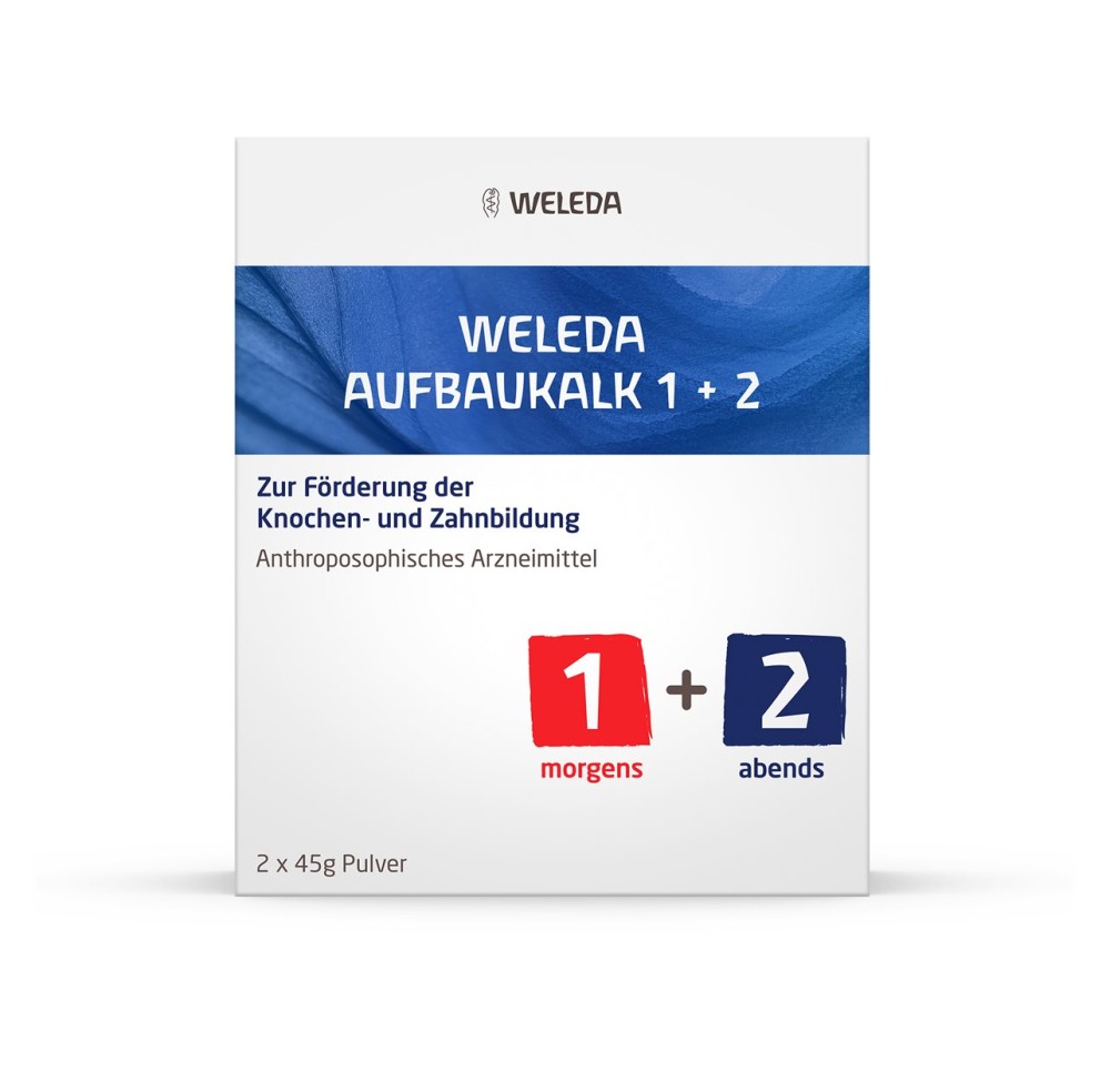 WELEDA Reconstituant calcaire 1+2 pdr 2 verre 45 g