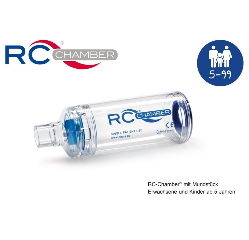 RC-CHAMBER avec embout buccal adultes enf dès 5ans