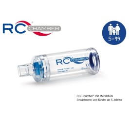 RC-CHAMBER avec embout buccal adultes enf dès 5ans
