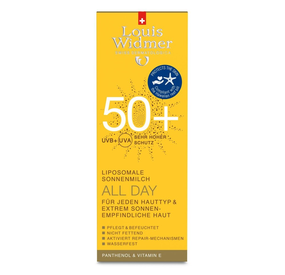 WIDMER All Day SPF50+ parfumée 100 ml