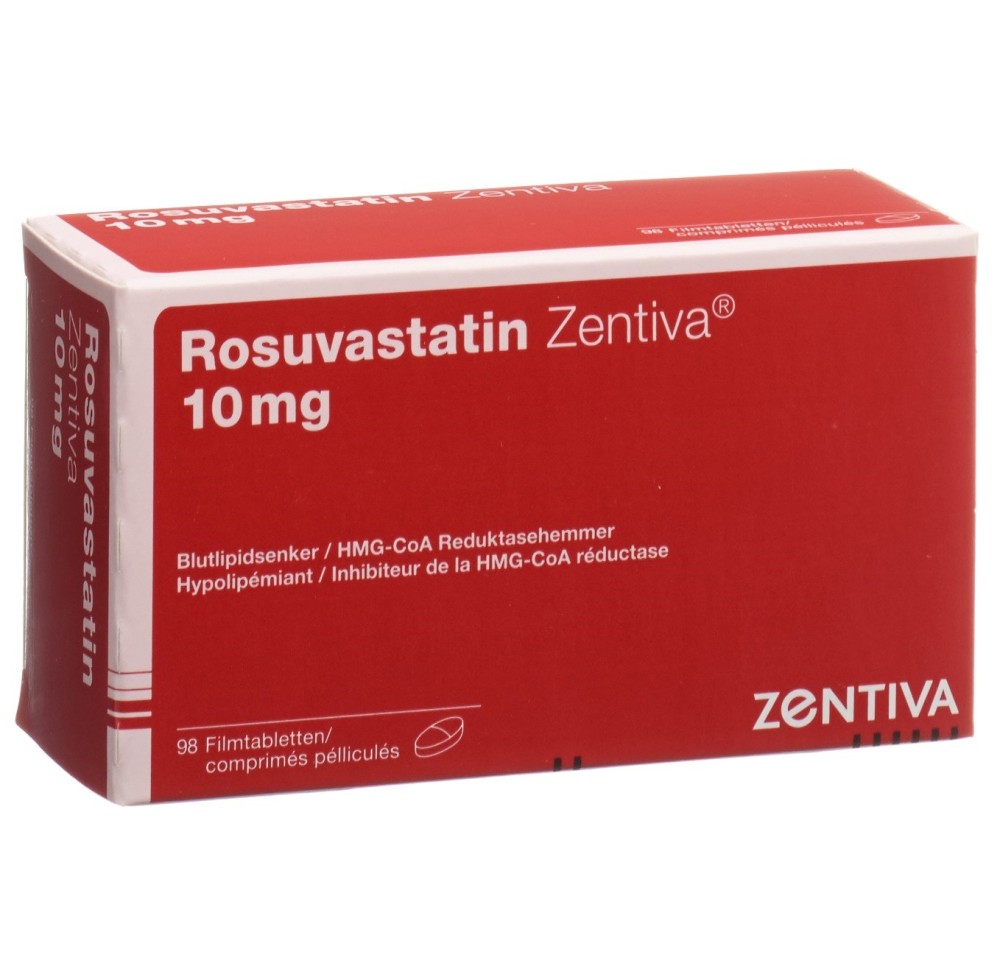 ROSUVASTATIN Zentiva cpr pell 10 mg 98 pce