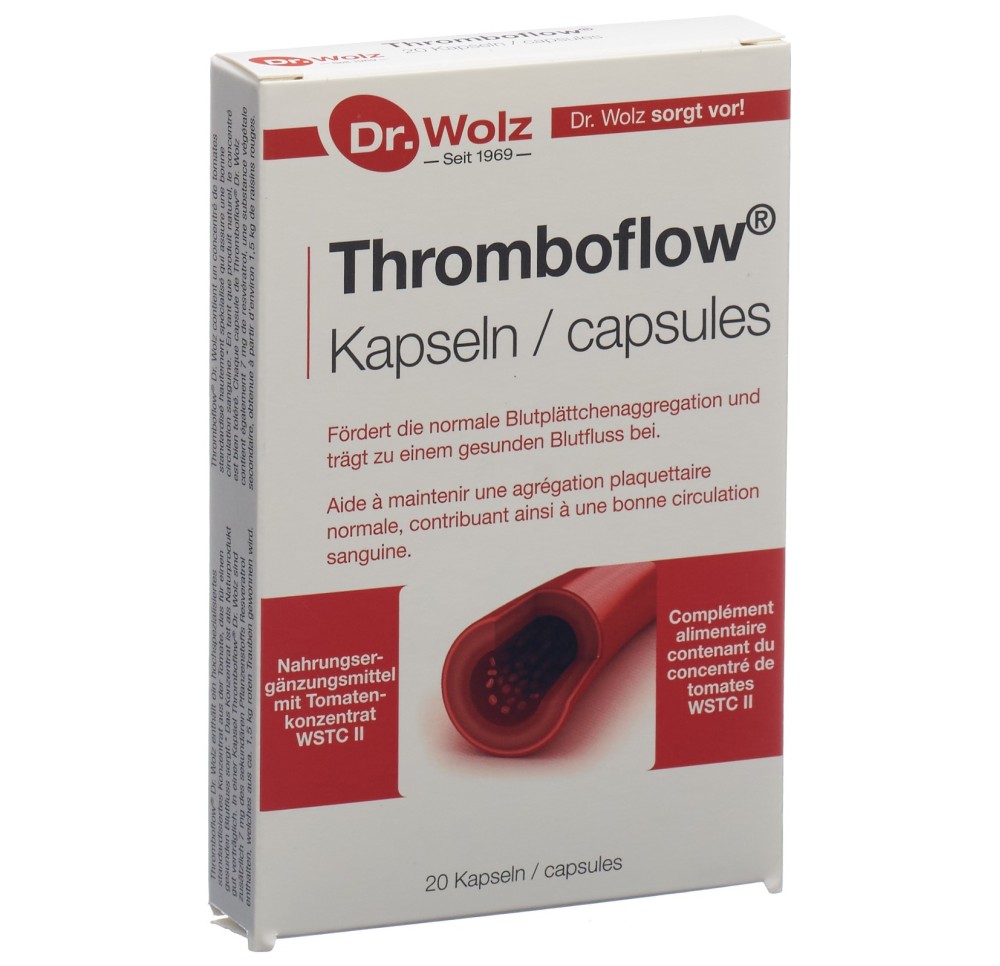 THROMBOFLOW Dr. Wolz caps 20 pce