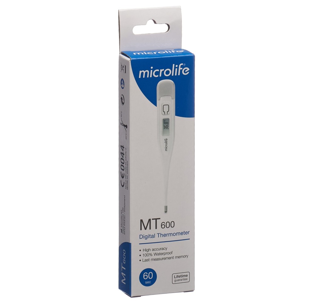 MICROLIFE thermomètre MT600 60 sec