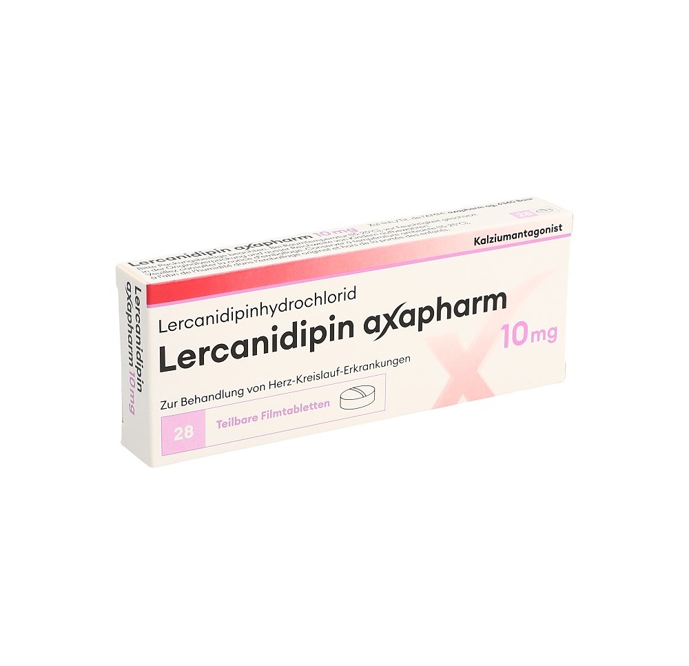 LERCANIDIPINE Axapharm cpr pell 10 mg 28 pce